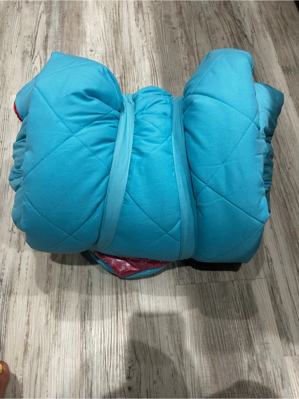 Kids Mermaid Sleeping Bag - Teal & Pink